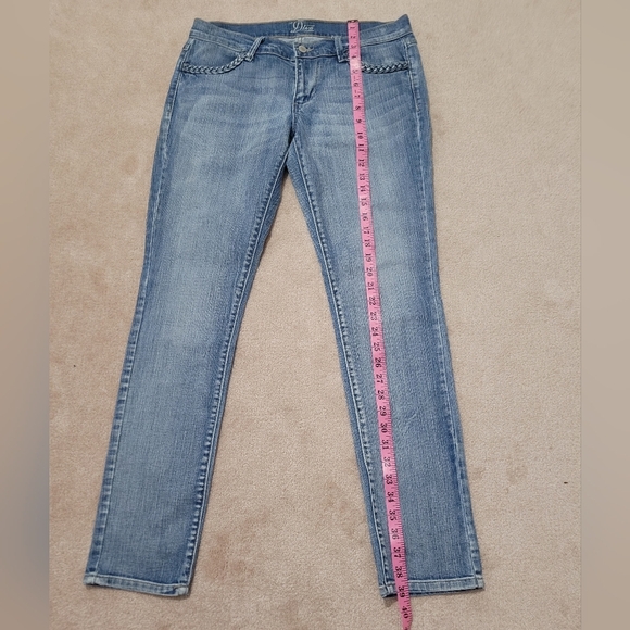 Old Navy The Diva Women's Blue Mid-Rise Straight Leg Stretch Denim Jeans Size 4 - Picture 7 of 12